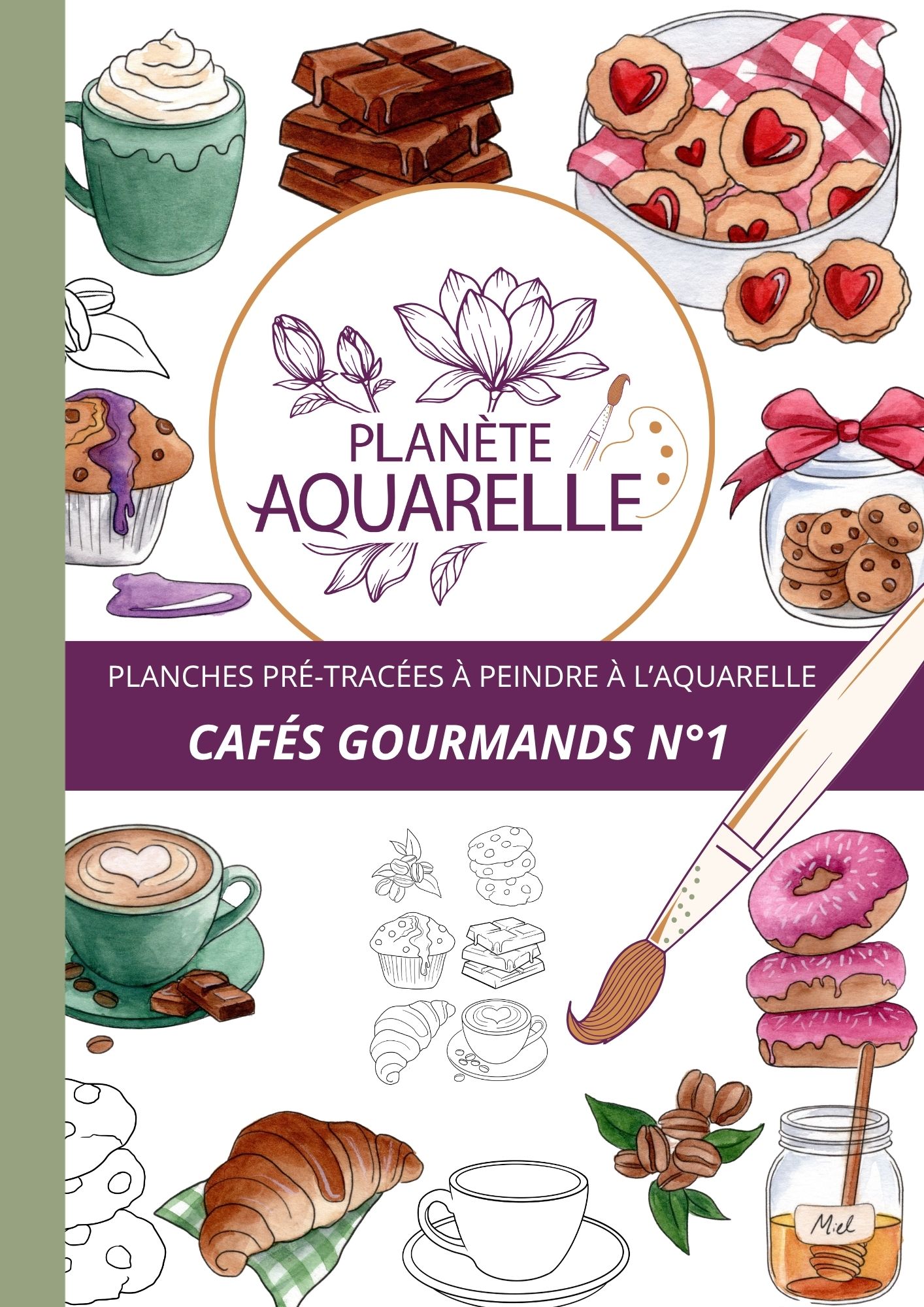 Kit Aquarelle - Cafés Gourmands N°1