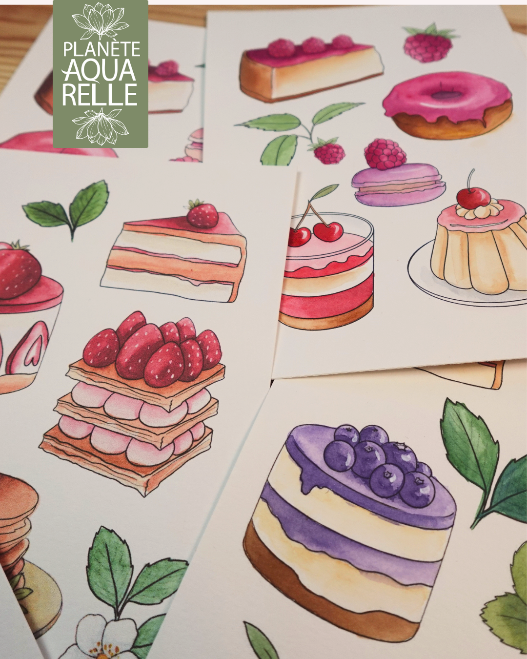 kit-aquarelle-desserts-illustration-idee-creatif-a-peindre-débutant-2026-1